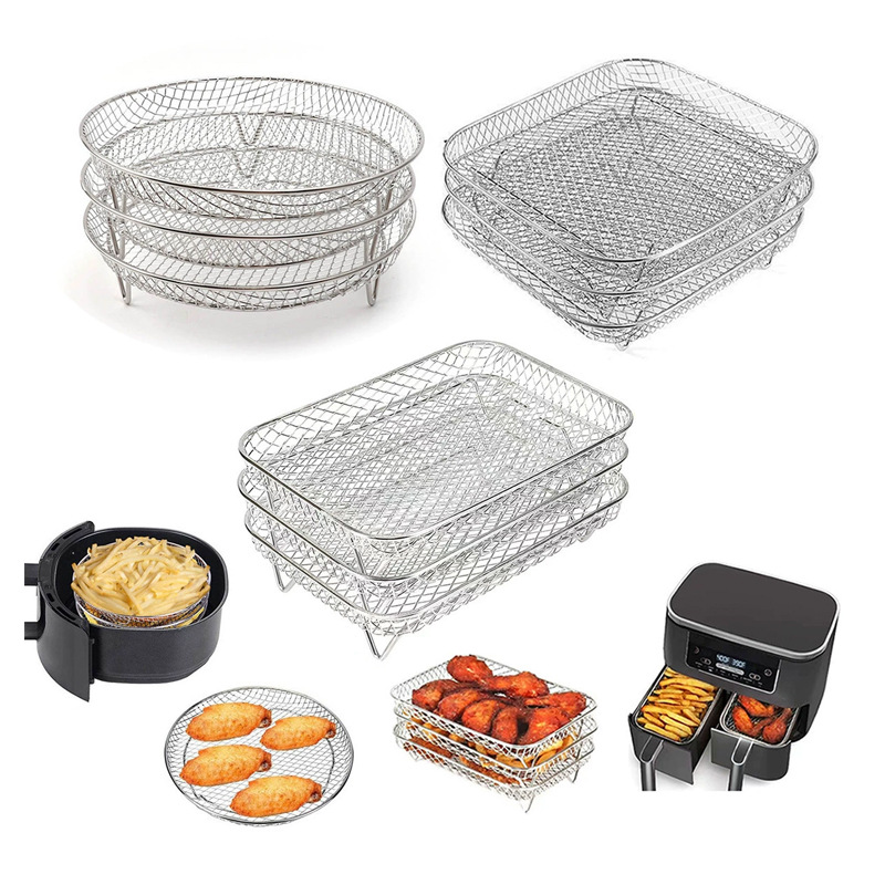 Air Fryer Accessories - Rejilla para freidora de aire, horno,