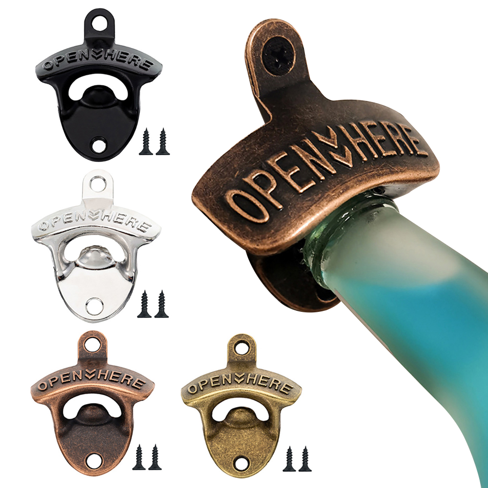 Kitchen Gadgets Vintage - Abridor de Botellas de Cocina, Montado