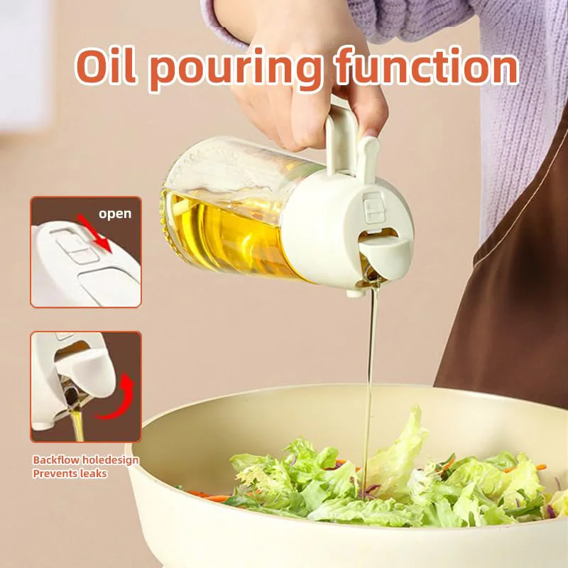 Kitchen Gadgets New 2025 - Botella pulverizadora de aceite para acampar,