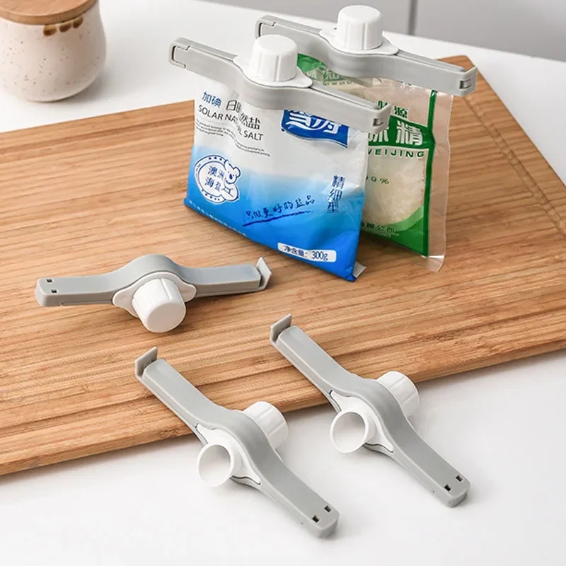 Clips para sellar bolsas de al - Kitchen Gadgets Oxo reseña y precio