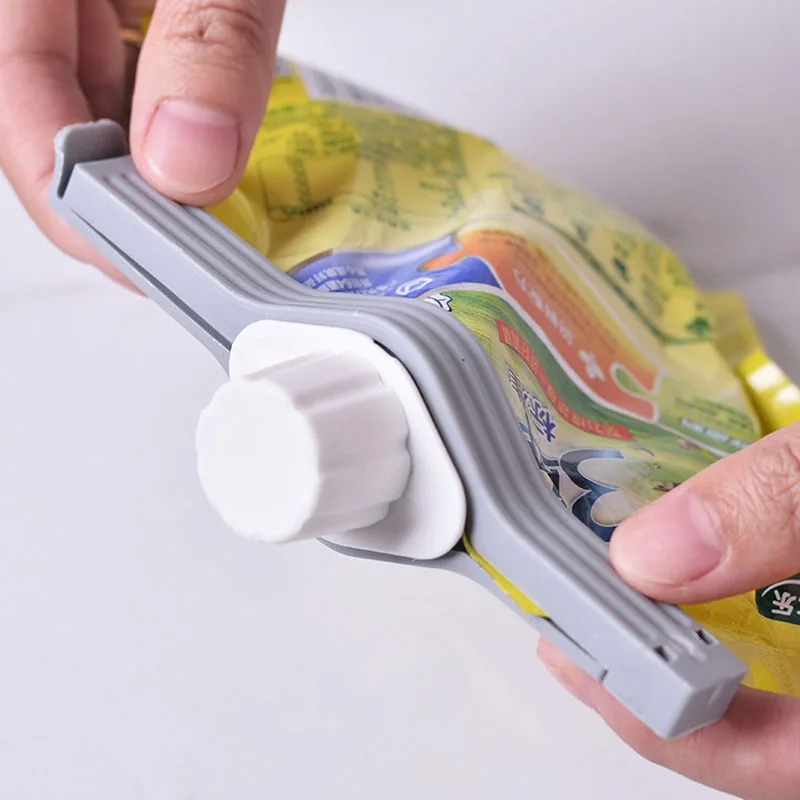 Clips para sellar bolsas de al - Kitchen Gadgets Oxo reseña y precio