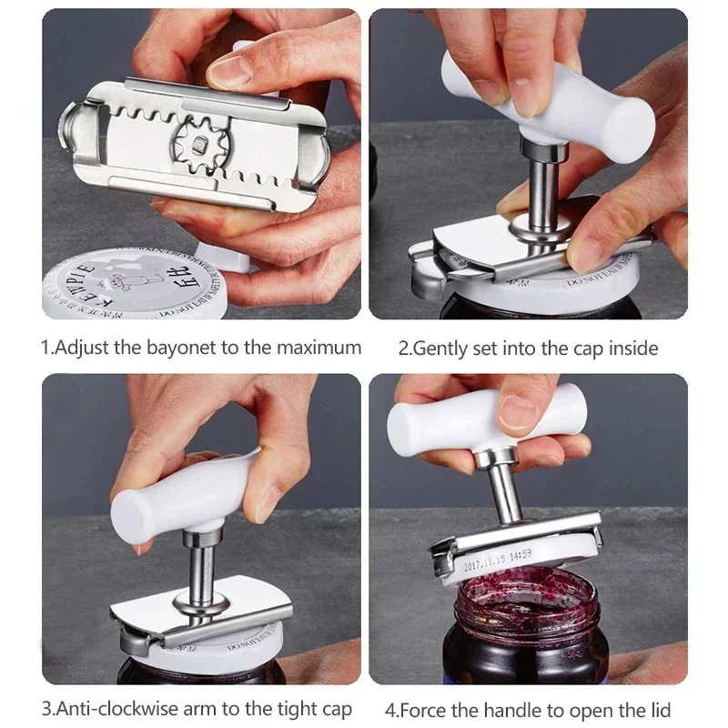 Abridor de tapa de botella mul - Kitchen Gadgets Jar Openers reseña y precio