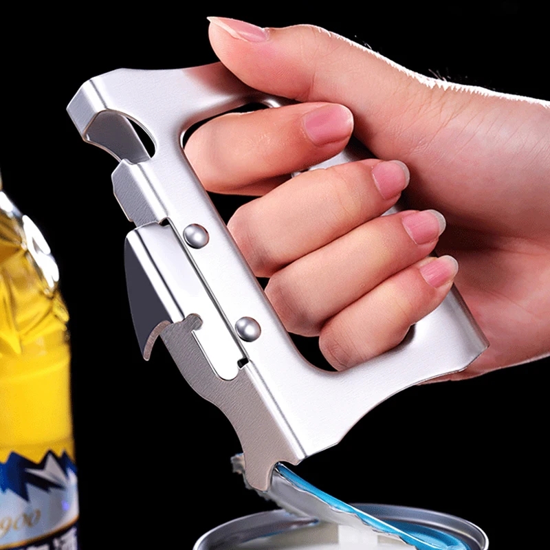 Abrelatas de botellas de acero - Kitchen Gadgets Jar Openers reseña y precio