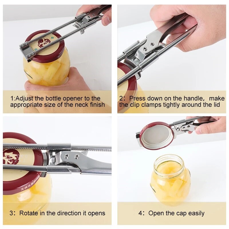 Herramientas de cocina de acer - Kitchen Gadgets Jar Openers reseña y precio