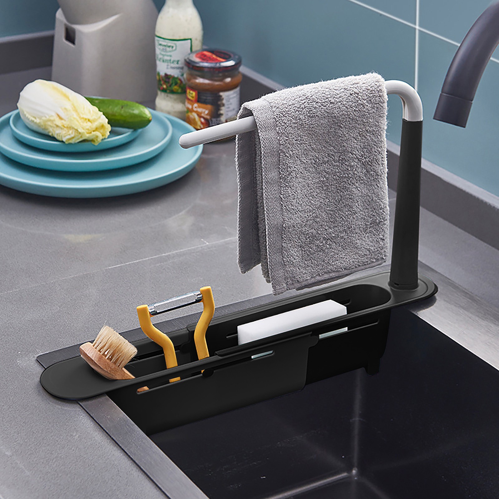 Elescopic-estante escurridor p - Kitchen Gadgets Everyone Needs reseña y precio