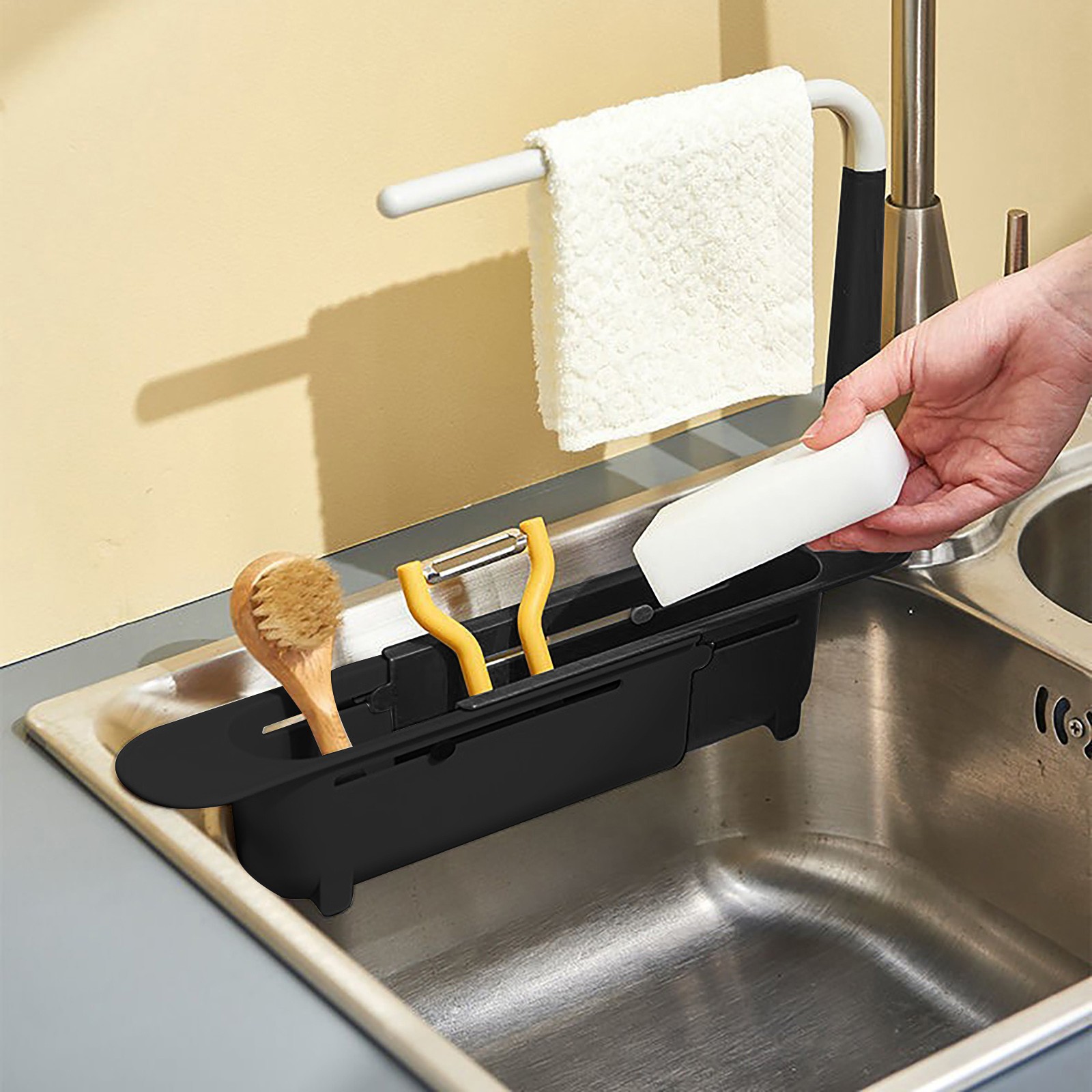 Elescopic-estante escurridor p - Kitchen Gadgets Everyone Needs reseña y precio