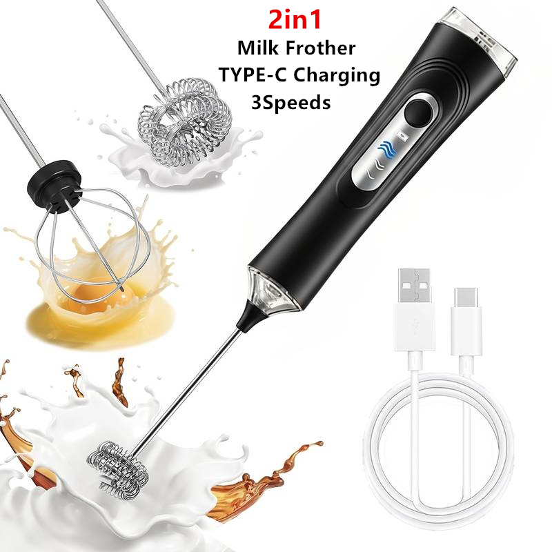 Espumador de Leche Eléctrico + - Kitchen Gadgets And Equipment reseña y precio