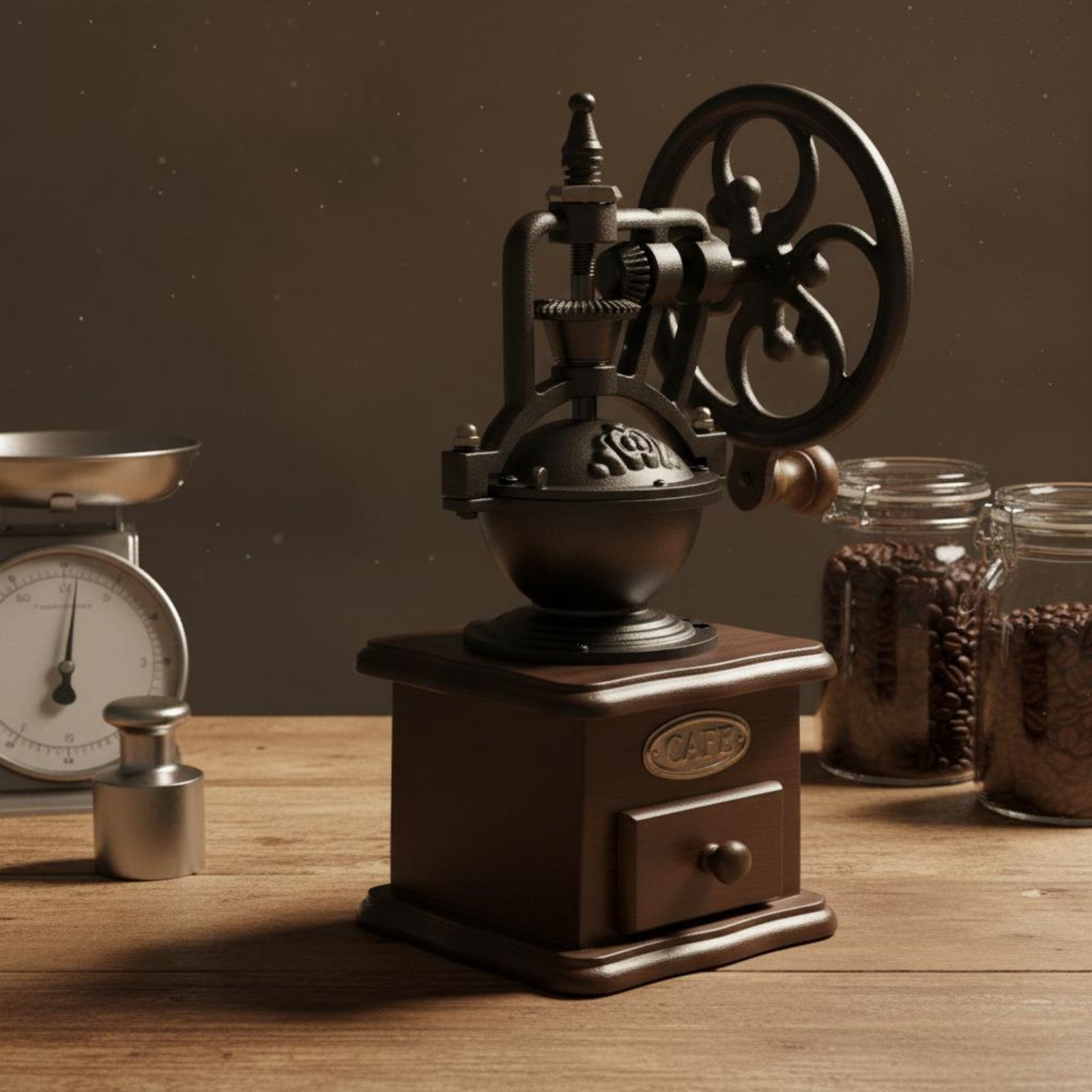 Molinillo de Café Manual con M - Kitchen Gadgets Vintage reseña y precio