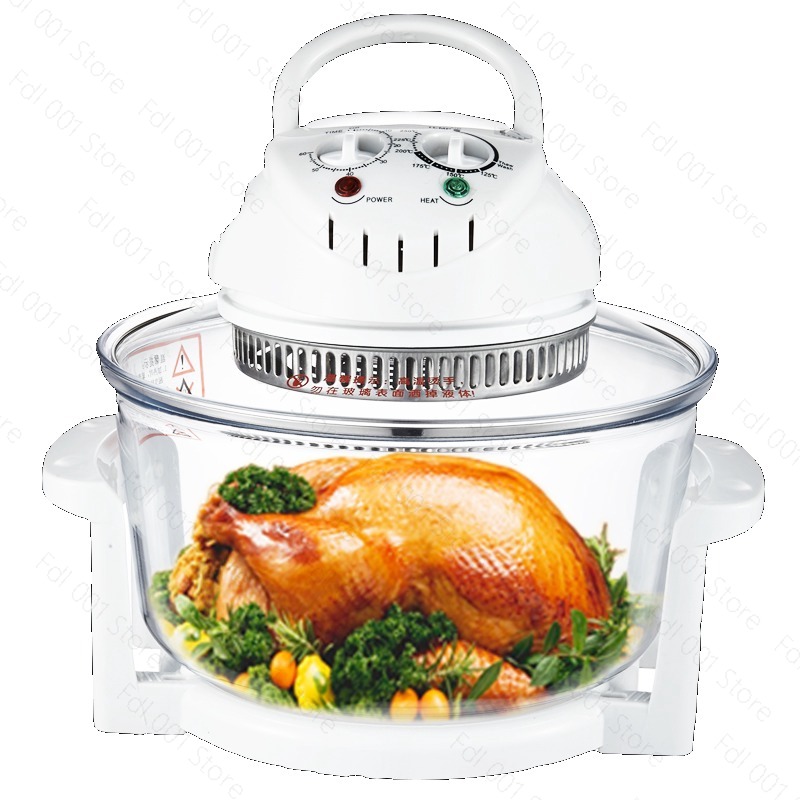 Freidora de aire de vidrio, ho - Air Fryer Accessories reseña y precio