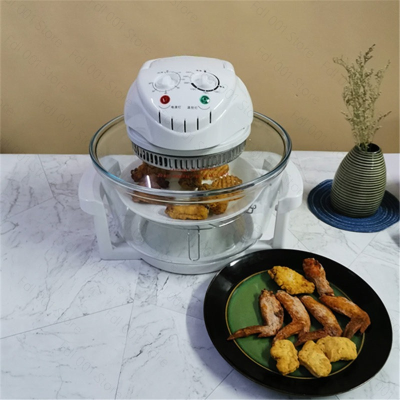 Freidora de aire de vidrio, ho - Air Fryer Accessories reseña y precio