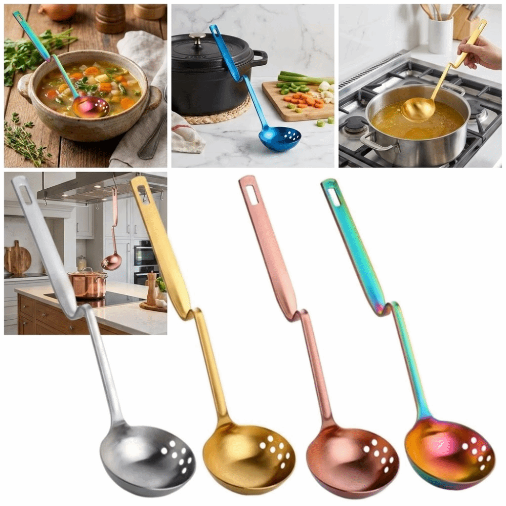 Cuchara para Hot Pot en Forma  - Kitchen.Gadgets With A Z reseña y precio