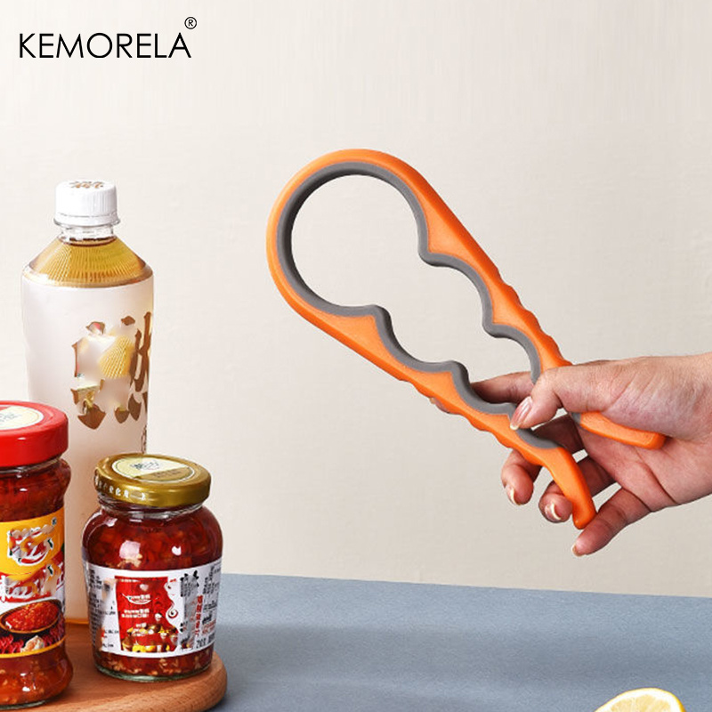 Abrelatas de fácil agarre 4 en - Kitchen Gadgets Jar Openers reseña y precio