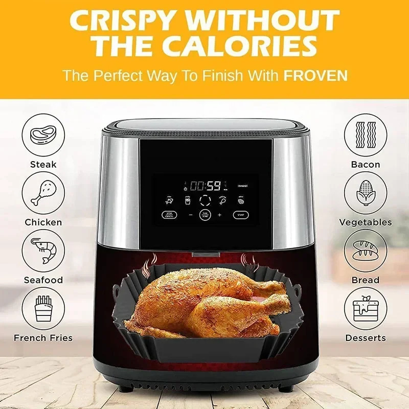 Cesta para freidora de aire de - Air Fryer Accessories reseña y precio