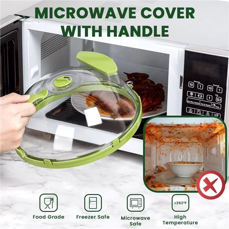 【NUEVO】2 cubiertas antisalpica - Kitchen Gadgets Brand reseña y precio
