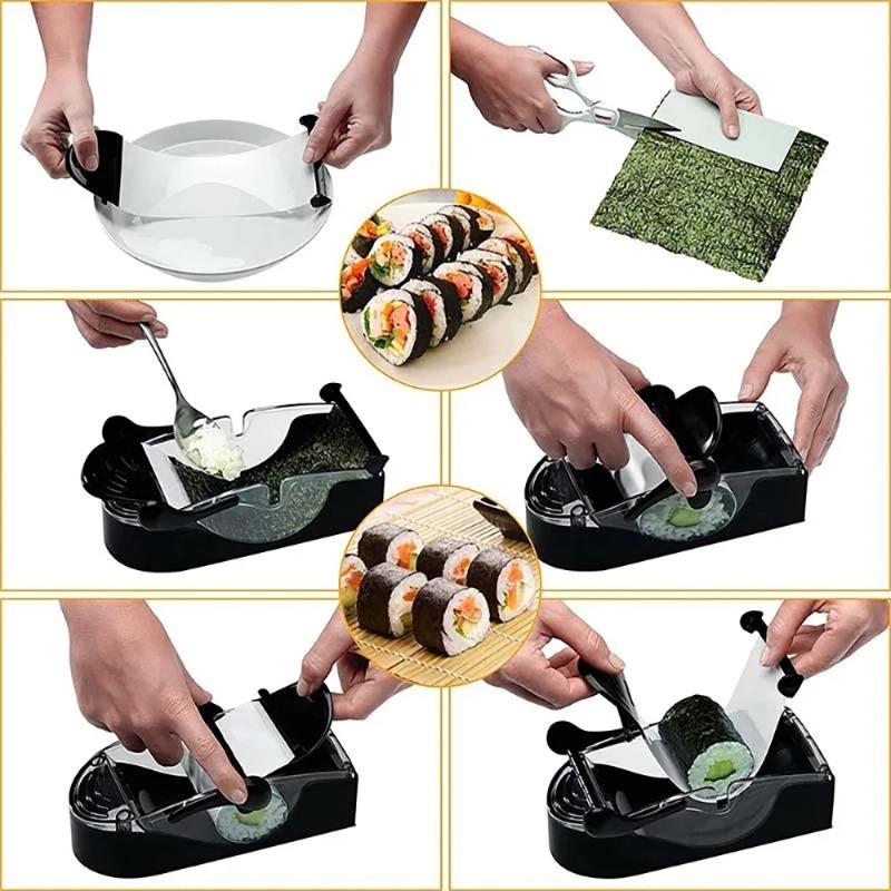 Molde mágico para arroz, máqui - Kitchen Gadgets Japanese reseña y precio
