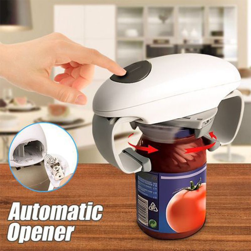 Abridor de latas eléctrico aut - Kitchen Gadgets Jar Openers reseña y precio