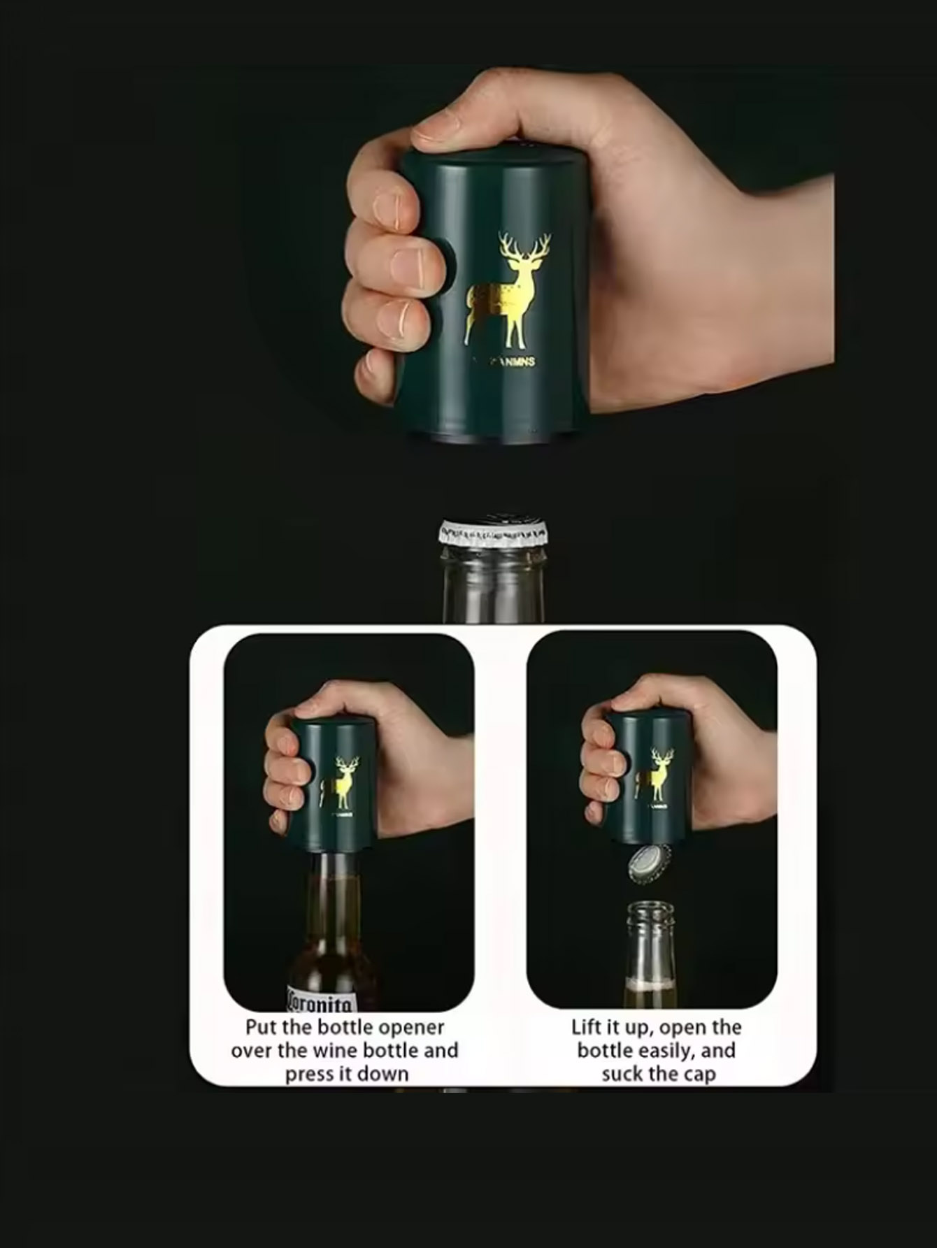 Abridor automático de botellas - Kitchen Gadgets And Equipment reseña y precio