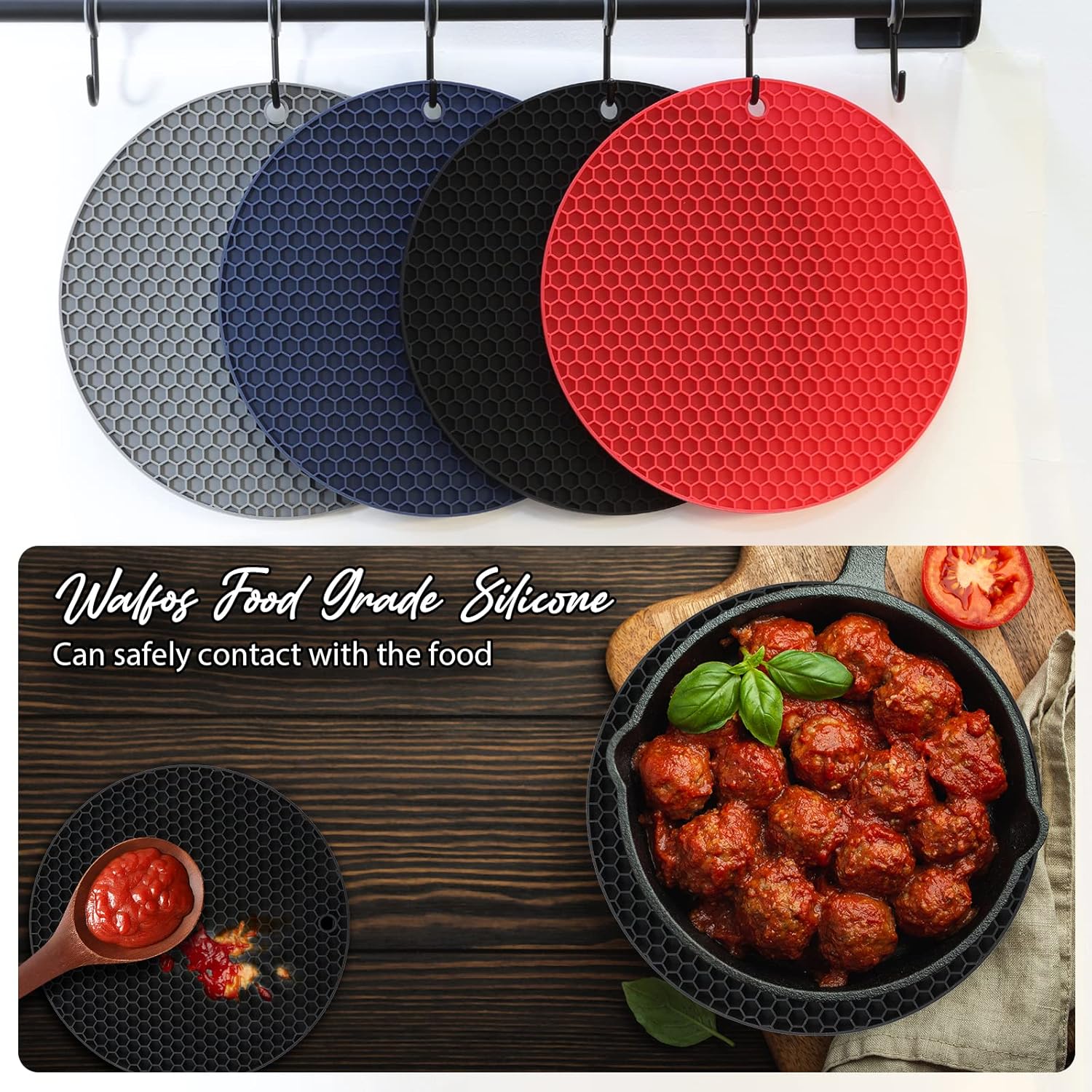 Alfombrillas Trivet de silicon - Kitchen Gadgets Jar Openers reseña y precio