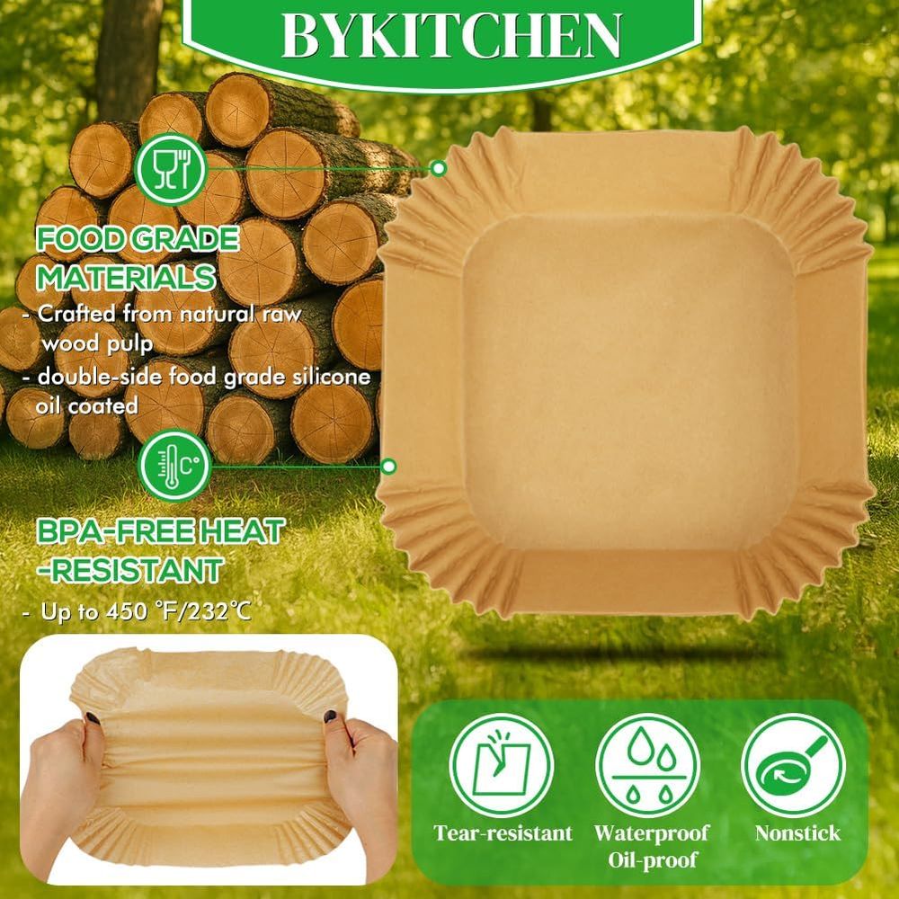 300 Forros de Papel Desechable - Air Fryer Accessories reseña y precio