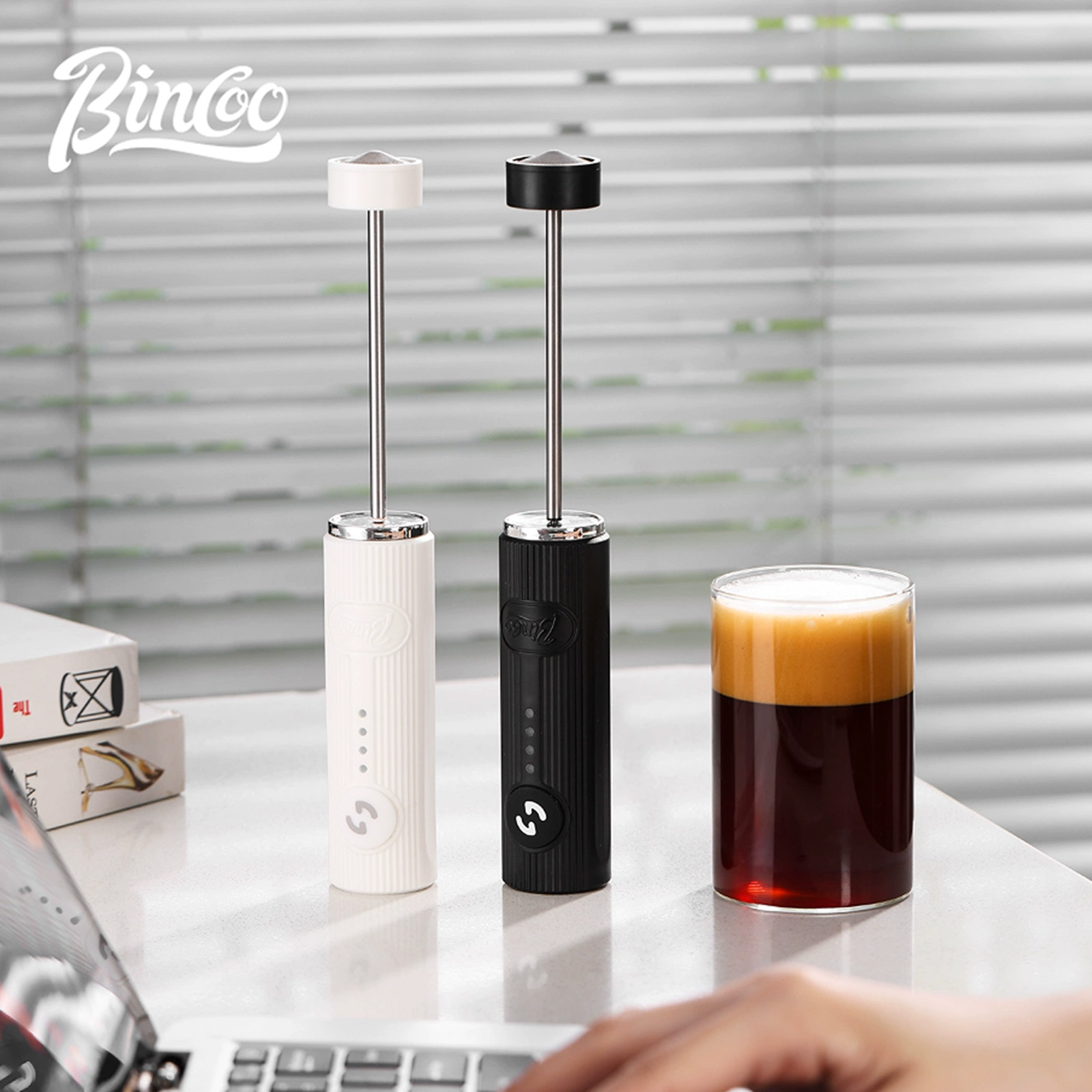 BINCOO-espumador de café eléct - Kitchen Gadgets And Equipment reseña y precio