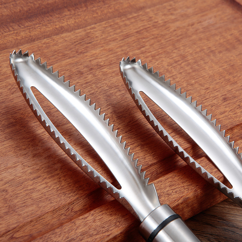 Ralladores de raspado de escam - Kitchen Gadgets Everyone Needs reseña y precio